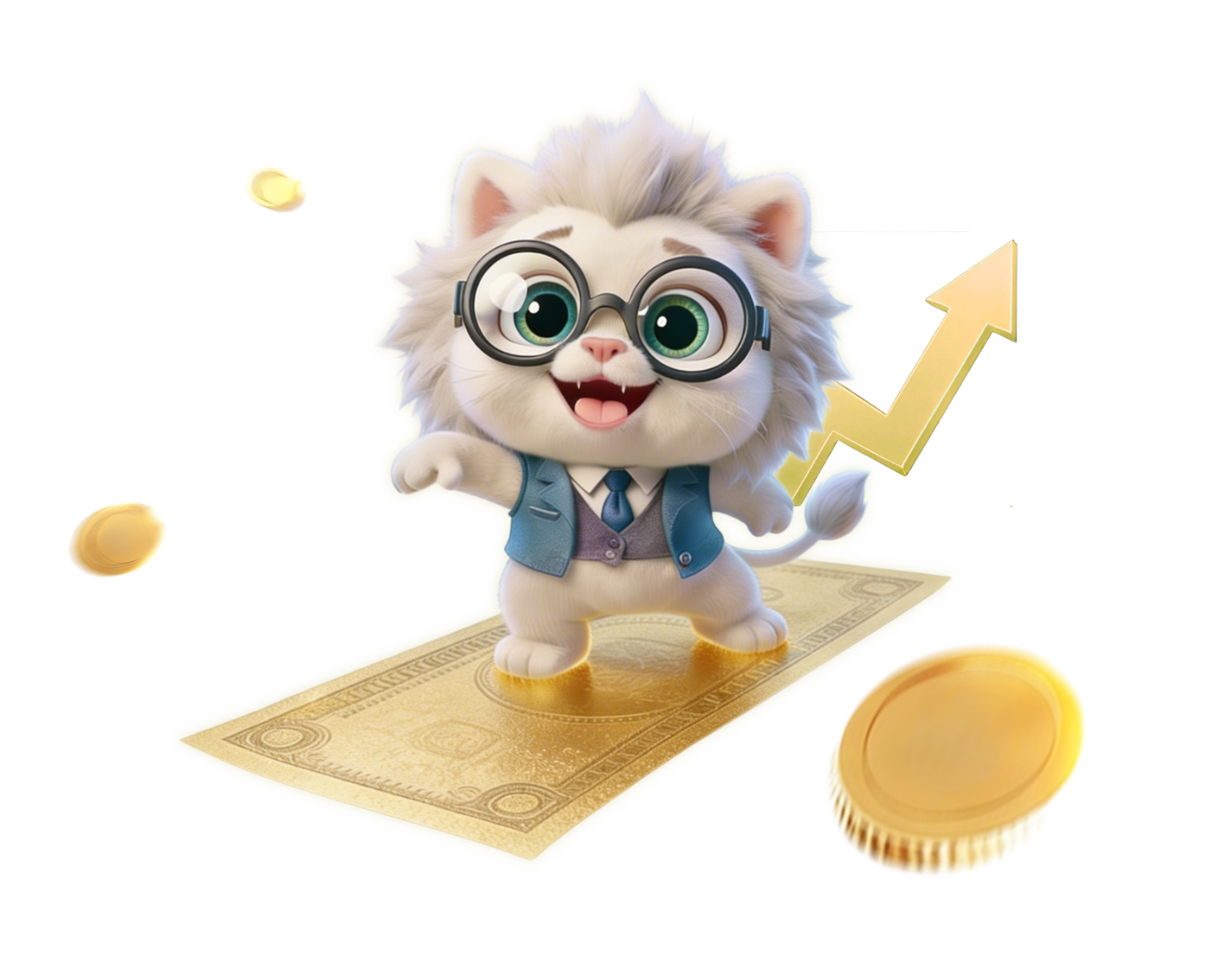 輝立餘款寶白獅子